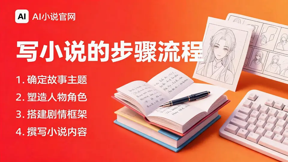 写小说的步骤流程 - 系统化创作全流程 2026
